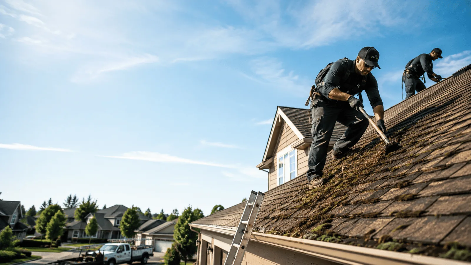Roof Moss Removal in George, WA near me
